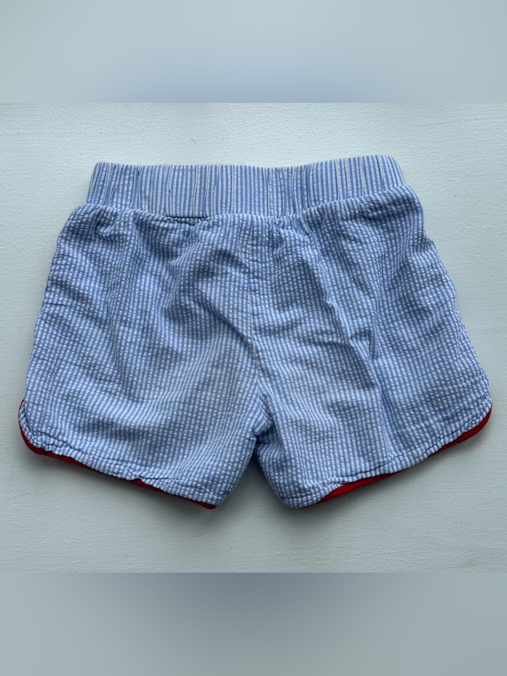 Petit Peony Seersucker Shorts size 8 - Picture 5 of 6